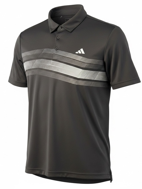 adidas Other - Adidas Golf polo drifit moisture wicking shirt men’s medium 90s y2k style black